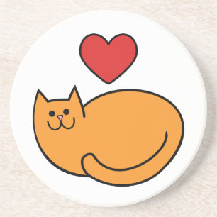 I love cats coaster