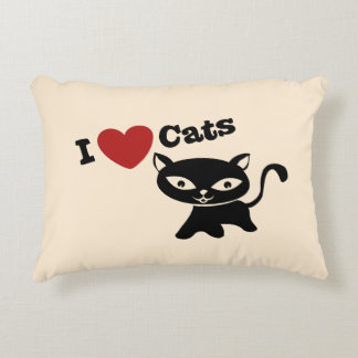 I love cats decorative cushion
