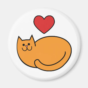 I love cats magnet