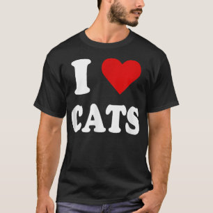 I Love Cats T-Shirt