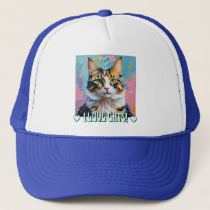 I Love Cats! Trucker Hat