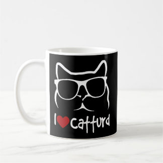 I Love Catturd Coffee Mug