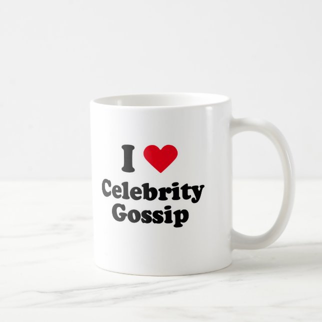 I love celebrity gossip coffee mug (Right)