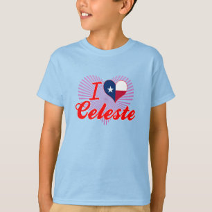 I Love Celeste, Texas T-Shirt