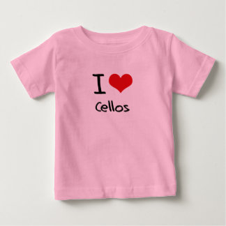 I love Cellos Baby T-Shirt