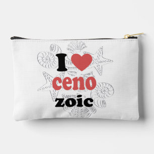 I love Cenozoic funny quote for scientists Accessory Pouch
