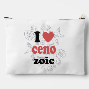 I love Cenozoic funny quote for scientists Accessory Pouch