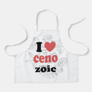 I love Cenozoic funny quote for scientists Apron