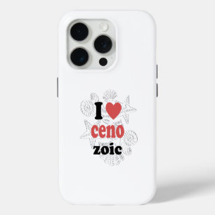 I love Cenozoic funny quote for scientists iPhone 15 Pro Case