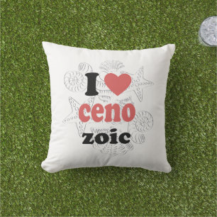 I love Cenozoic funny quote for scientists Cushion
