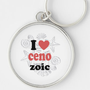 I love Cenozoic funny quote for scientists Key Ring