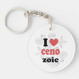 I love Cenozoic funny quote for scientists Key Ring