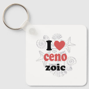 I love Cenozoic funny quote for scientists Key Ring
