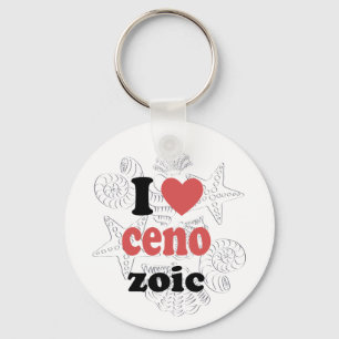 I love Cenozoic funny quote for scientists Key Ring