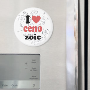 I love Cenozoic funny quote for scientists Magnet