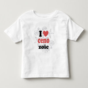 I love Cenozoic funny quote for scientists Toddler T-Shirt