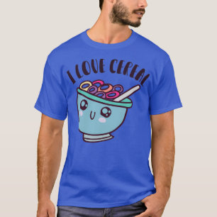 I Love Cereal kawaii T-Shirt