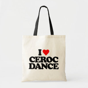 I LOVE CEROC DANCE TOTE BAG