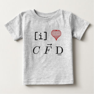 I love CFD Baby T-Shirt