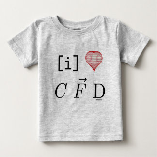 I love CFD Baby T-Shirt
