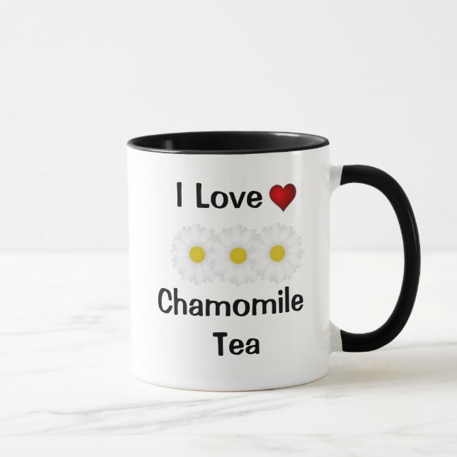 I Love Chamomile Tea  Cup & Customisable Mug (Right)