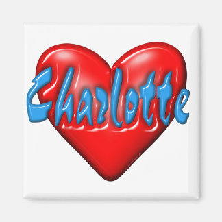 I love Charlotte Magnet