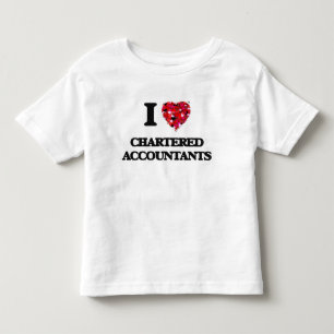 I love Chartered Accountants Toddler T-Shirt