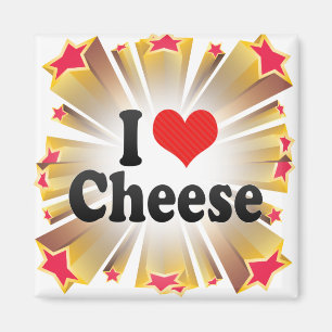 I Love Cheese Magnet