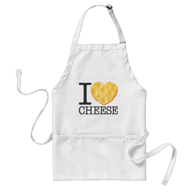 I Love Cheese Standard Apron (Front)