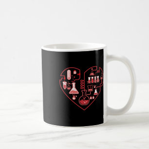 I Love Chemistry Heart Science For Teacher And Stu Coffee Mug