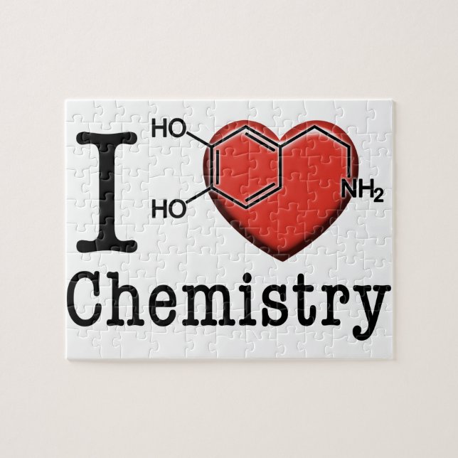 I Love Chemistry Jigsaw Puzzle (Horizontal)