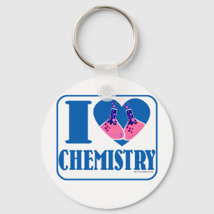 I love Chemistry Key Ring