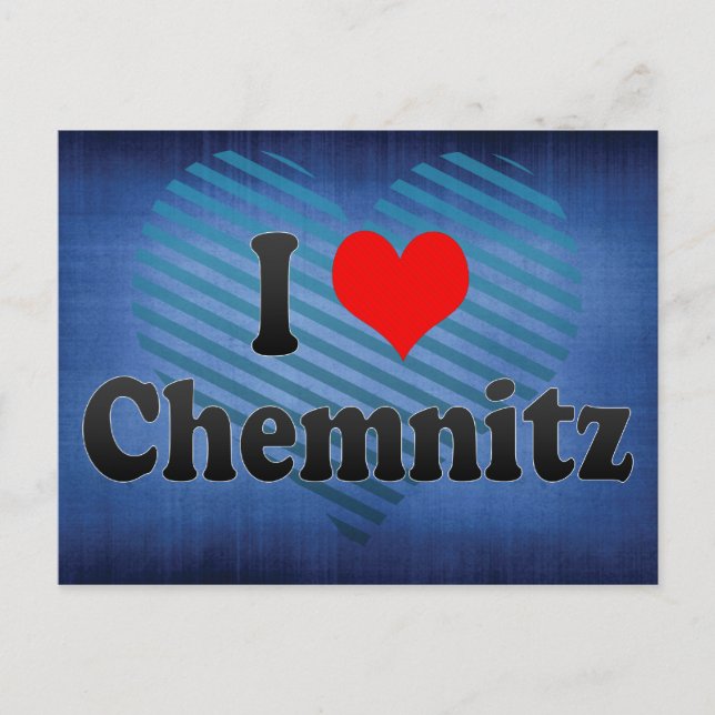 I Love Chemnitz, Germany Postcard (Front)