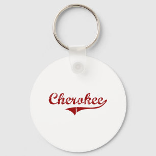 I Love Cherokee Oklahoma Key Ring