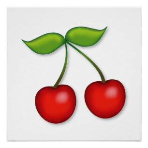I Love Cherries Poster