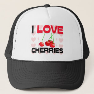 I Love Cherries Trucker Hat