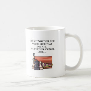 i love chess player coffee mug