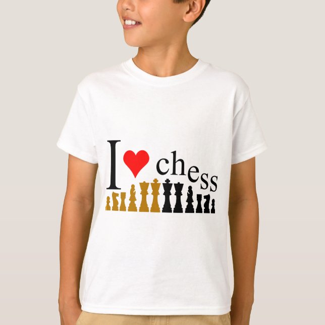 I love Chess T-Shirt (Front)