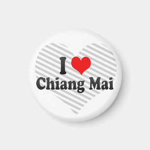 I Love Chiang Mai, Thailand Magnet
