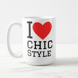 I love chic style coffee mug