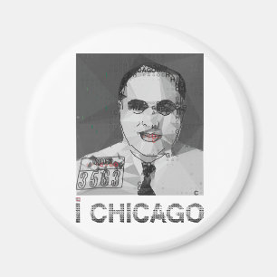 I LOVE CHICAGO magnet