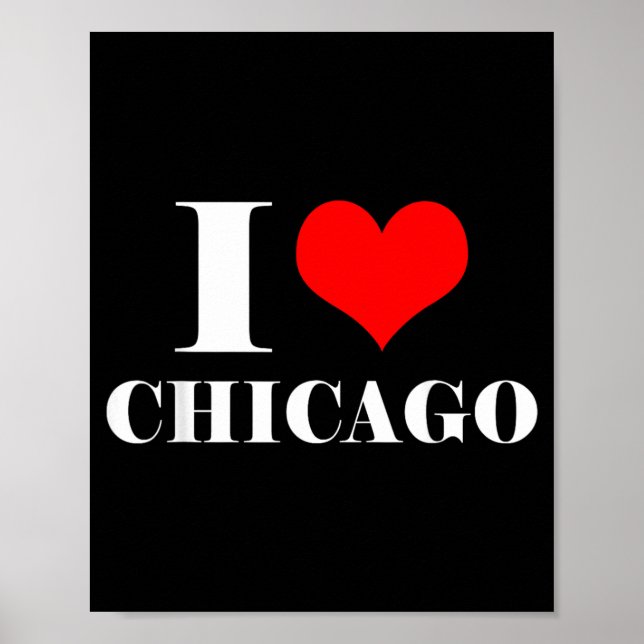 I Love Chicago Poster (Front)