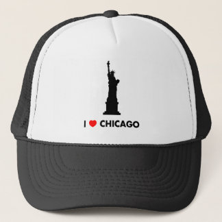 I Love Chicago - Statue of Liberty Trucker Hat