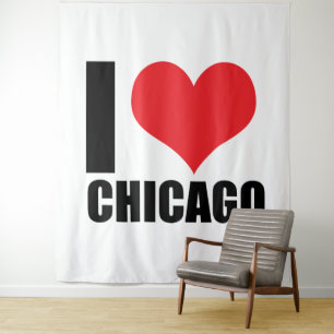 I love Chicago Tapestry