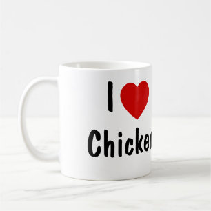 I Love Chicken Coffee Mug