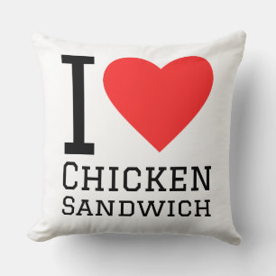 I love chicken sandwich cushion