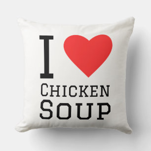 I love chicken soup cushion