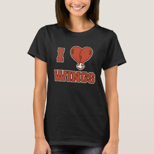 I Love Chicken Wings T-Shirt