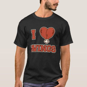 I Love Chicken Wings T-Shirt