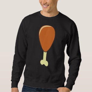 I Love Chickens Especially When Fried Fried Chicke Sweatshirt